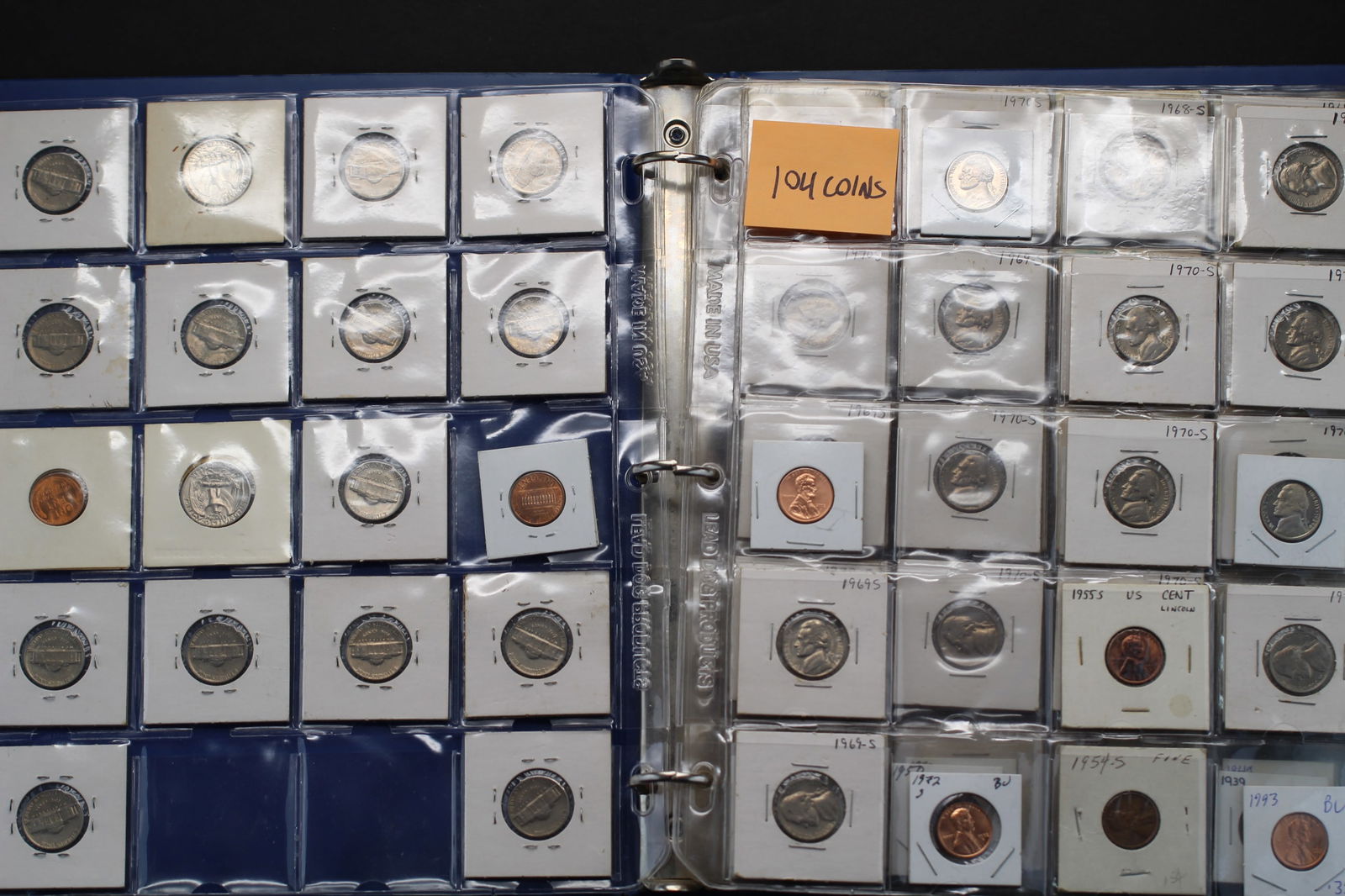 Binder of eclectic US coins (1 of 13)
