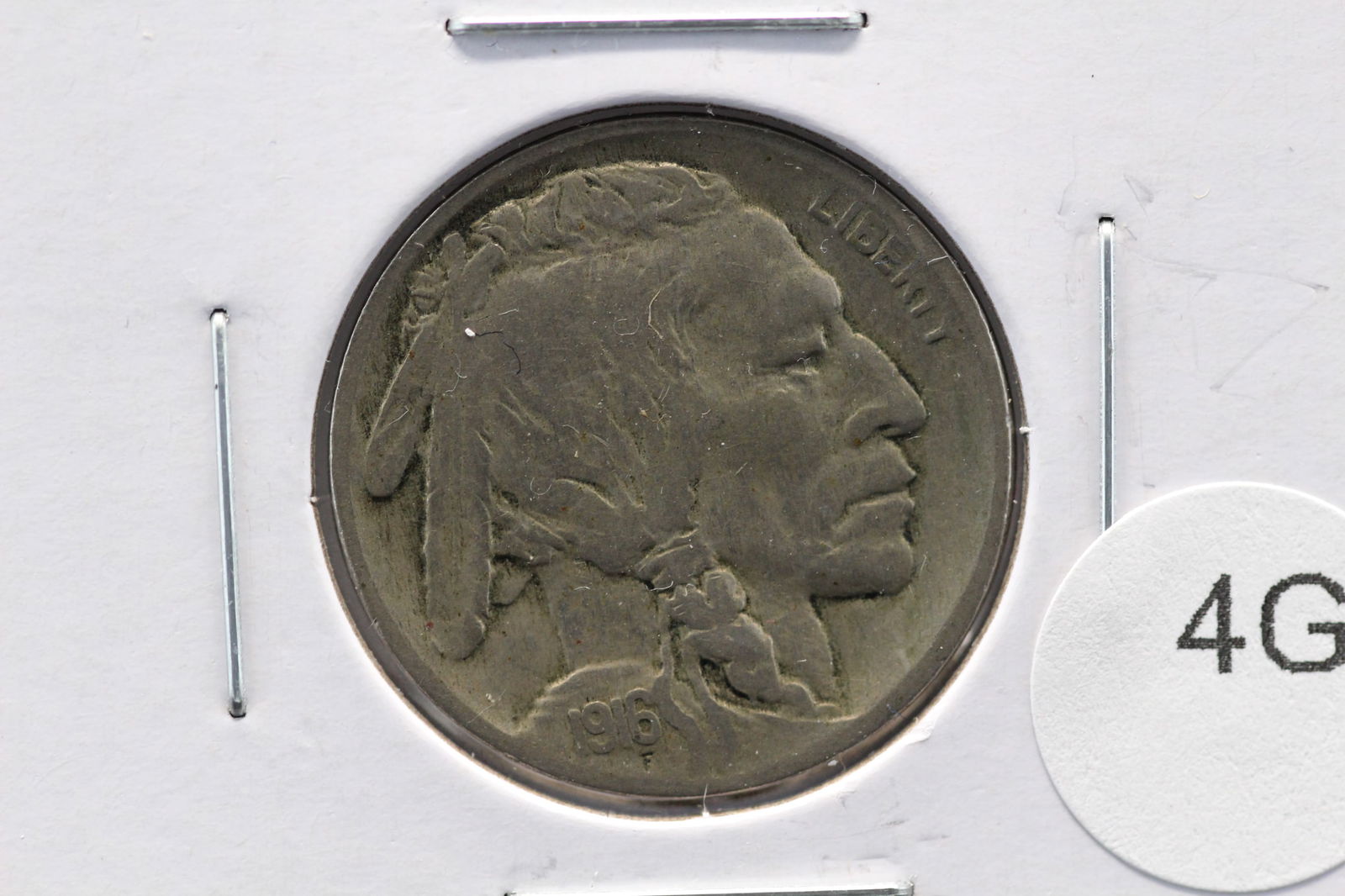 1916 Buffalo Nickel. Better Date. Bold Date (1 of 3)
