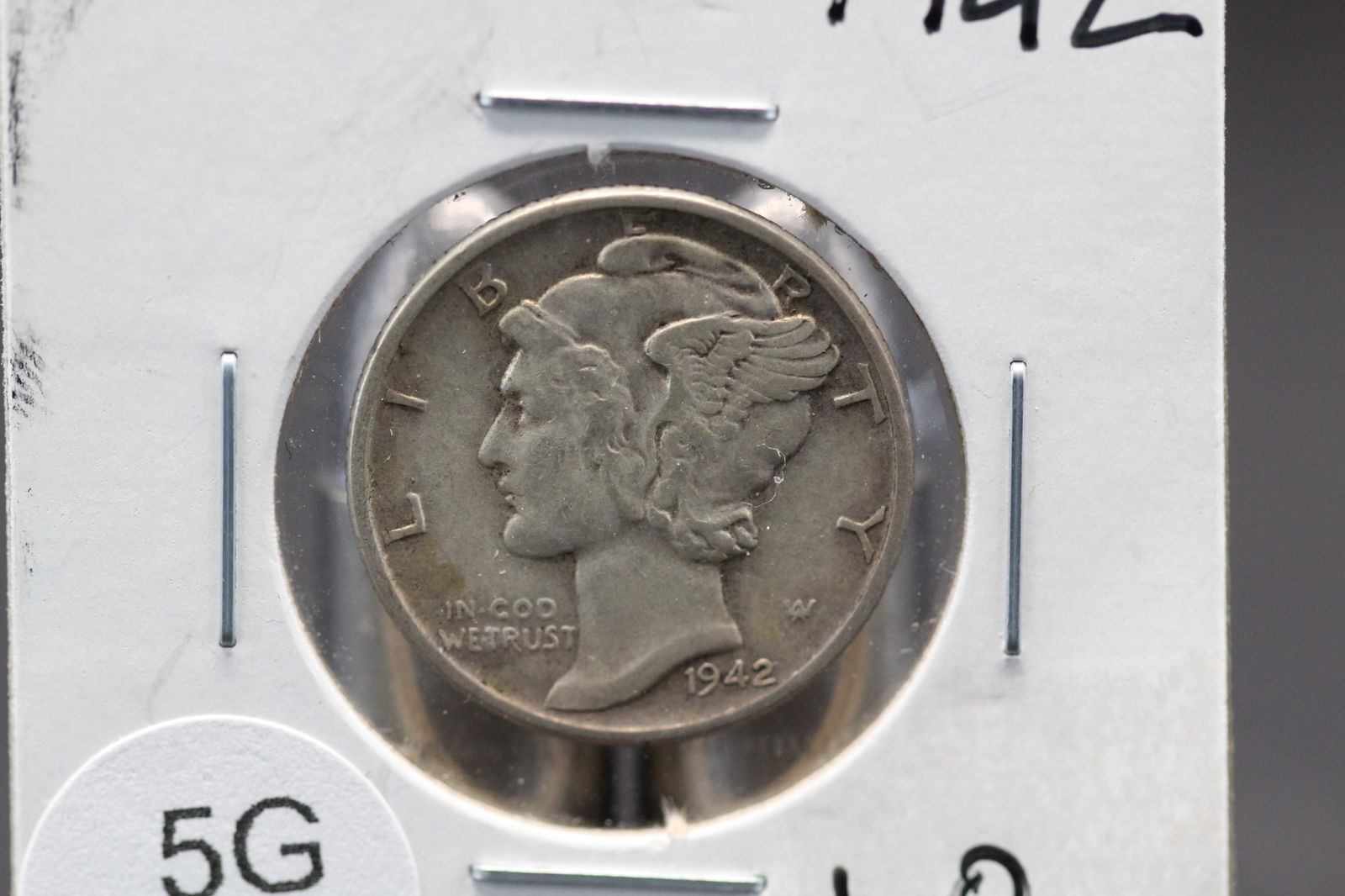 1942 Mercury Dime WWII Era, Nice Grade (1 of 3)