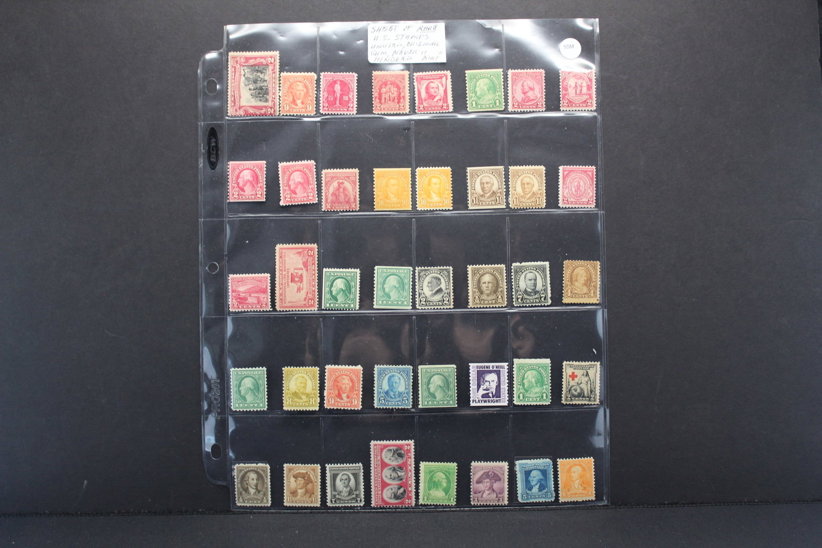 Sheet of Rare Mint U.S. Stamps (1 of 3)