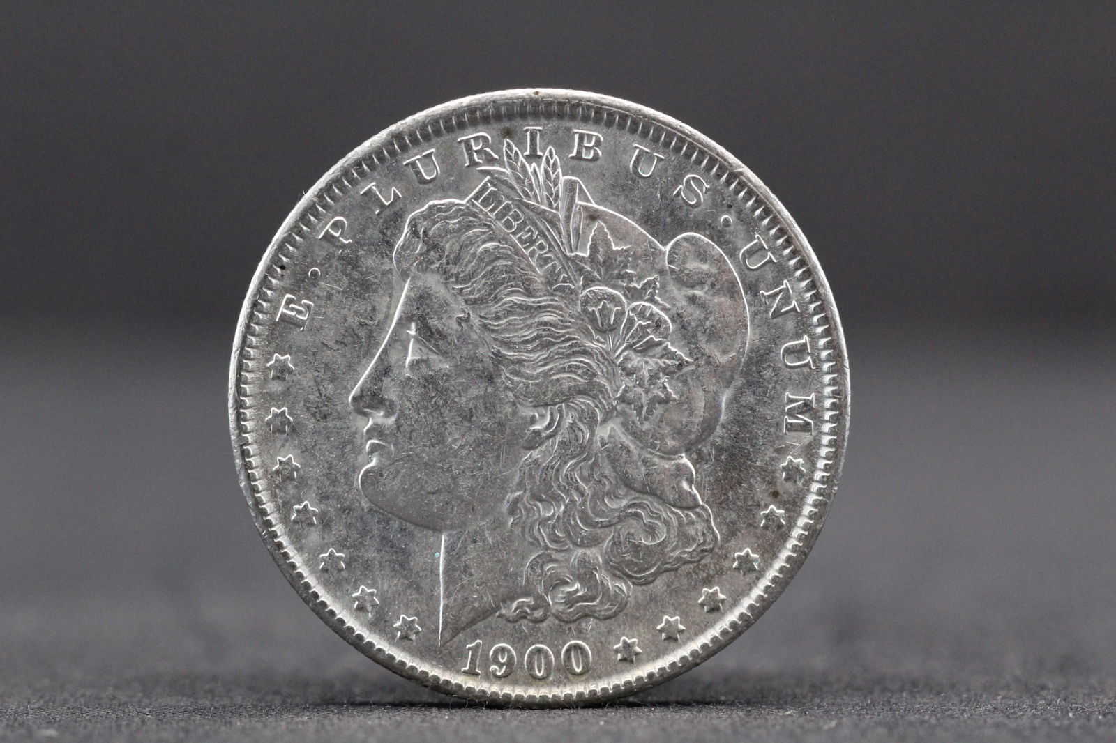1900 Morgan Silver Dollar BU, Rev Toned (1 of 2)