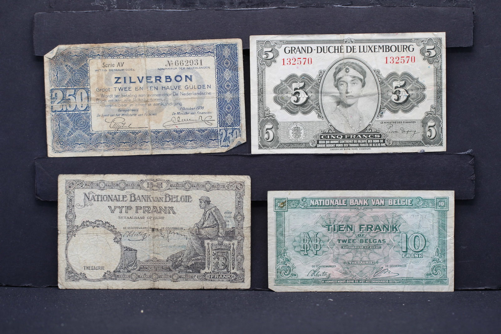 4 Assorted WWII Notes (1 of 4)