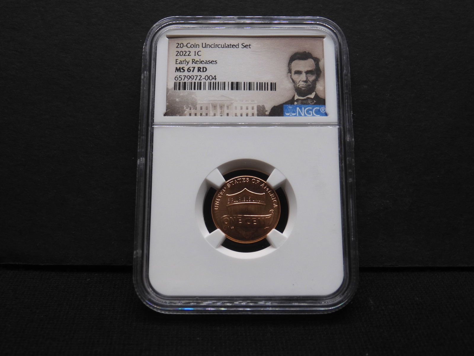 2022 Lincoln Shield Cent - NGC MS67 RD - Early Releases: 2022 Lincoln Shield Cent - NGC MS67 RD - Early Releases
