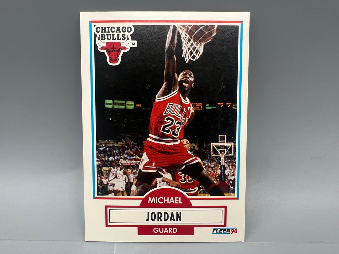 1990 Fleer Michael Jordan #26: 1990 Fleer Michael Jordan #26