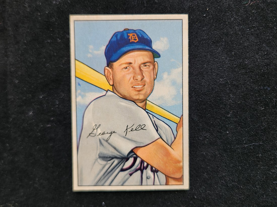 1952 Bowman George Kell #75 HOF (1 of 2)