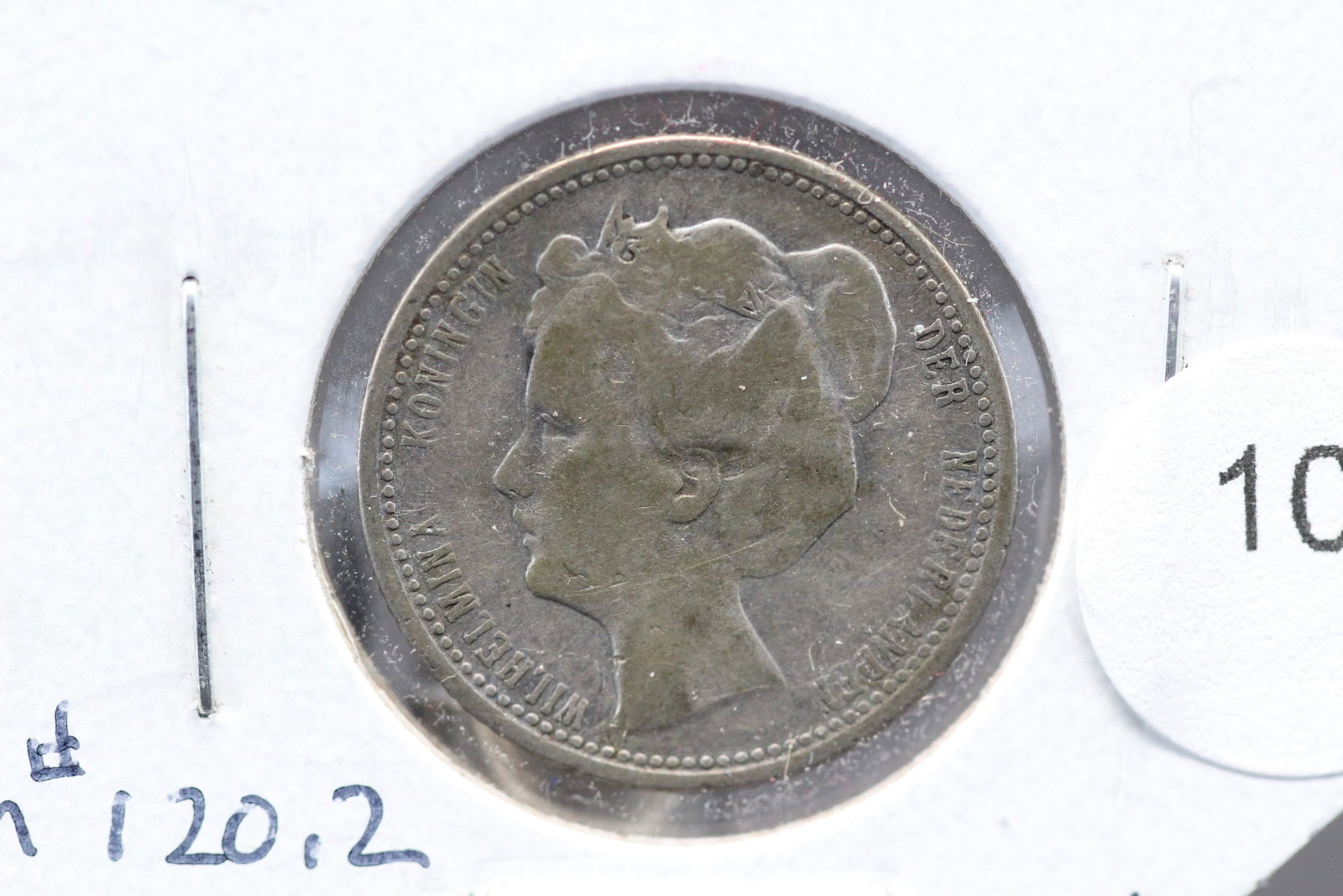 1902 Netherlands 25 Cents. Fine.: 1902 Netherlands 25 Cents. Fine.