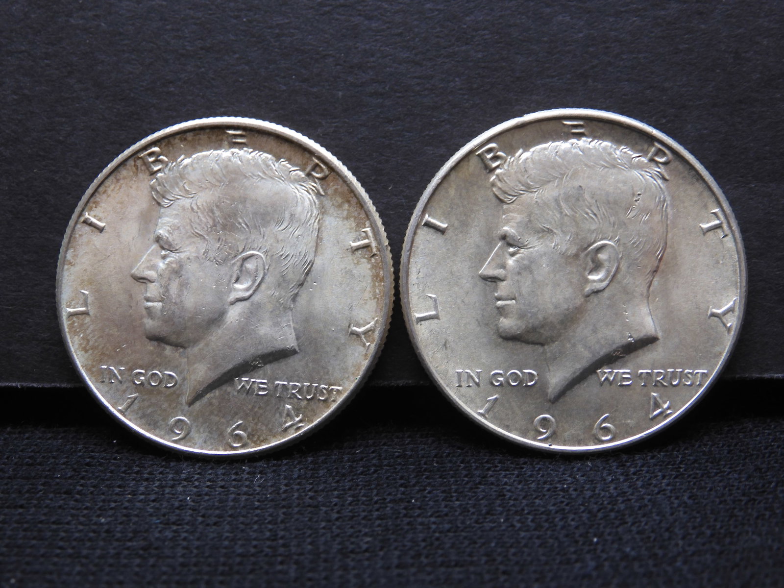 1964 & 1964-D 90% Silver Kennedy Half Dollars: 1964 & 1964-D 90% Silver Kennedy Half Dollars