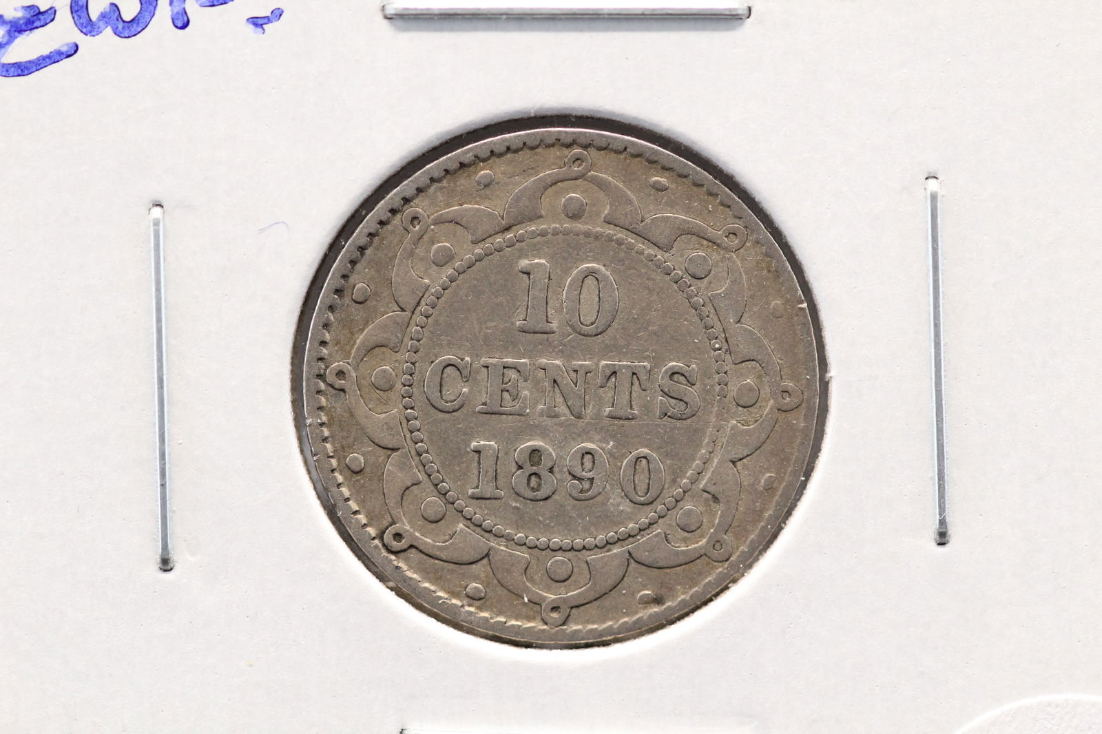1890 Newfoundland 10 Cents. (1 of 3)