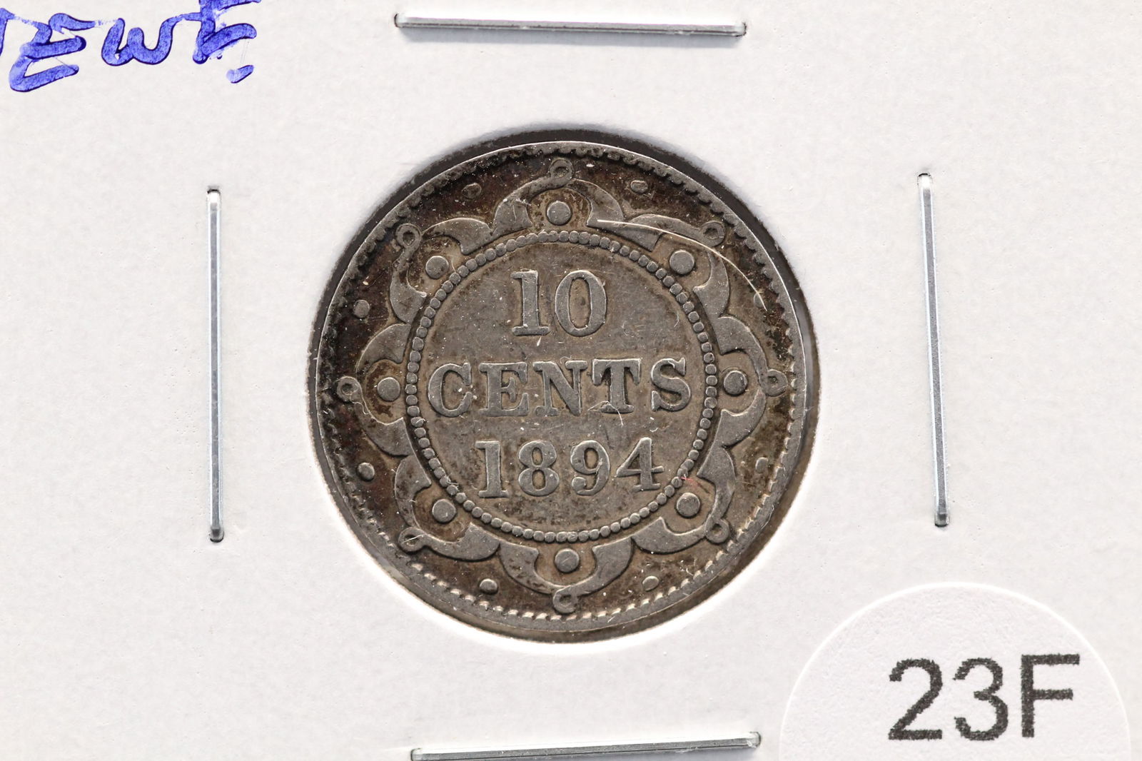 1894 Newfoundland 10 Cents. (1 of 3)