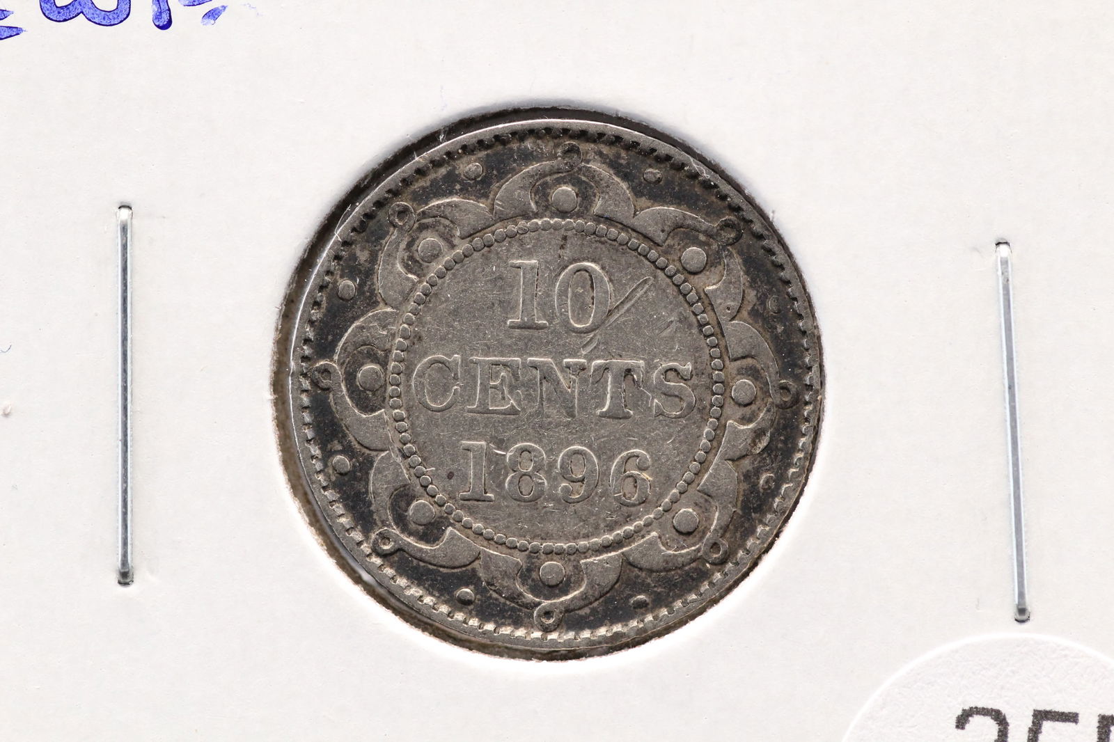 1896 Newfoundland 10 Cents. (1 of 3)