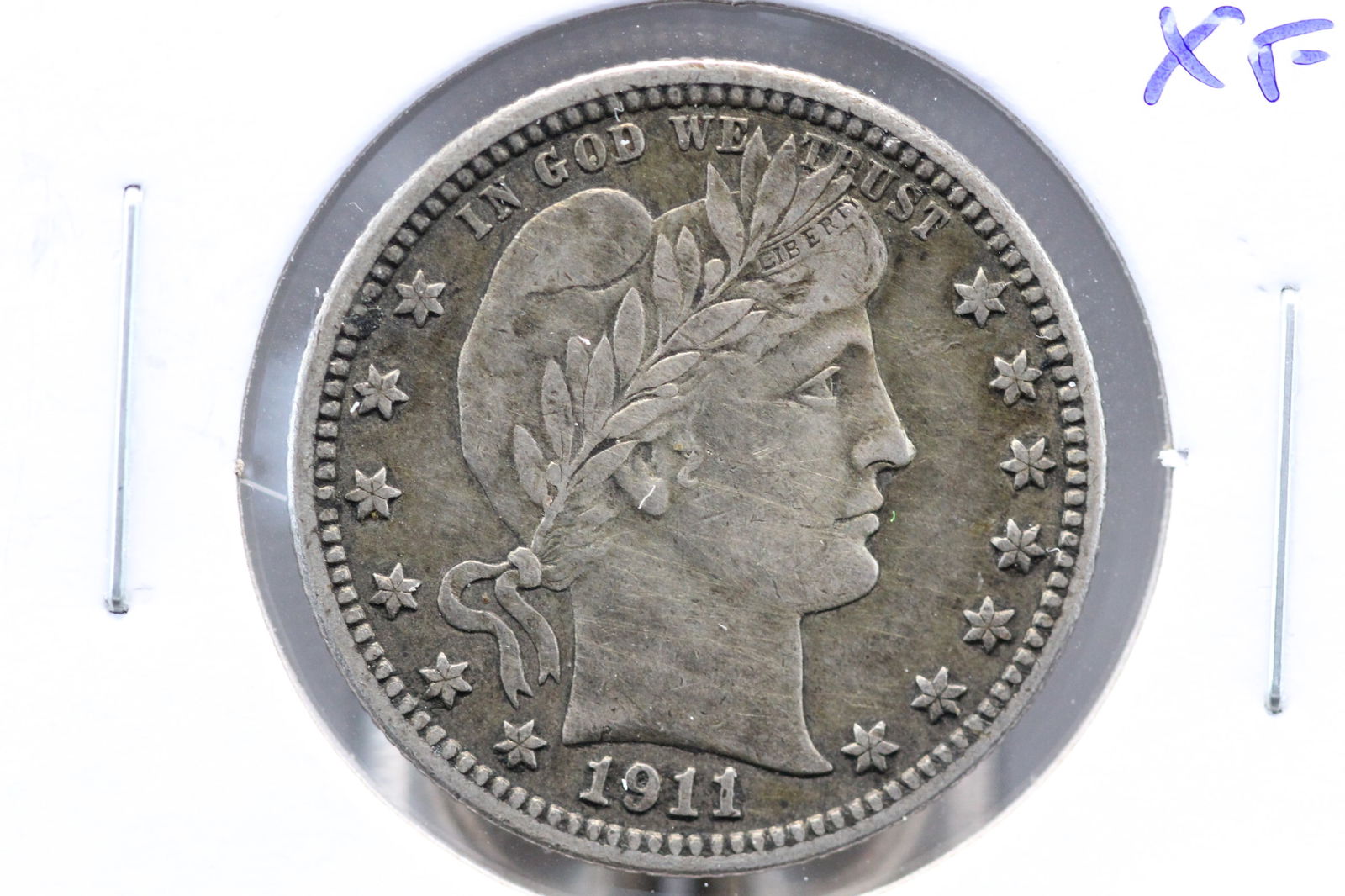 1911 Barber Quarter. XF. (1 of 3)