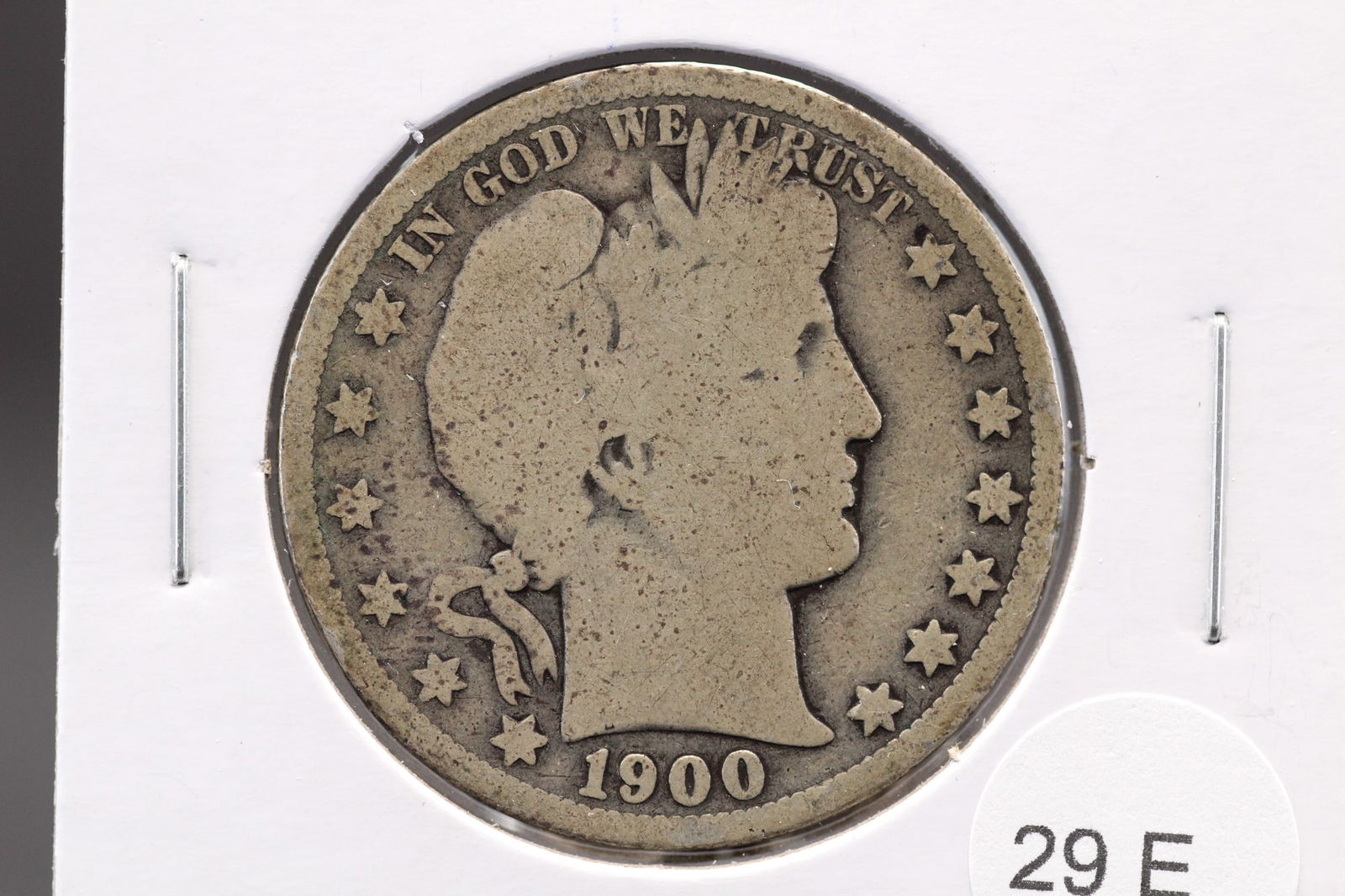 1900-O Barber Half Dollar. (1 of 3)