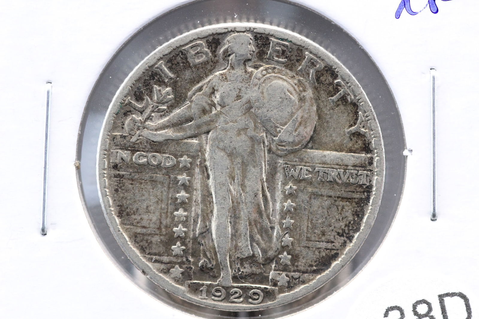 1929 Standing Quarter. XF. (1 of 3)
