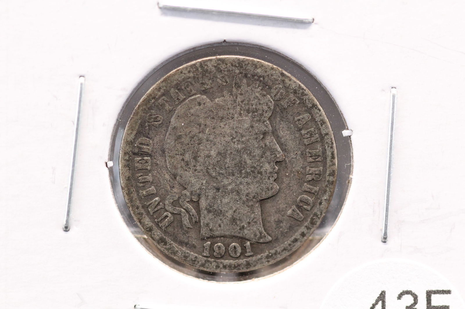 1901-O Barber Dime. (1 of 3)
