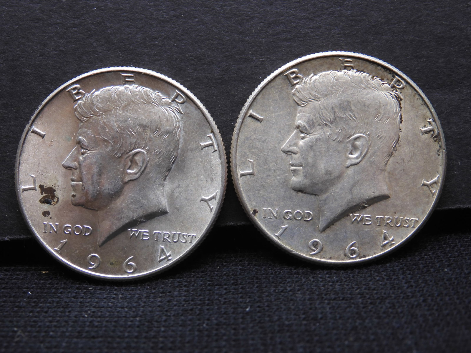 1964 & 1964-D 90% Silver Kennedy Half Dollars: 1964 & 1964-D 90% Silver Kennedy Half Dollars
