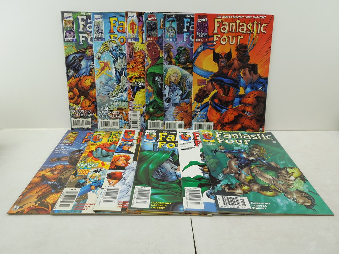 Lot of (12) Fantastic Four 2nd Series & 3rd Series Comic Books - Varying Conditions (1 of 3)