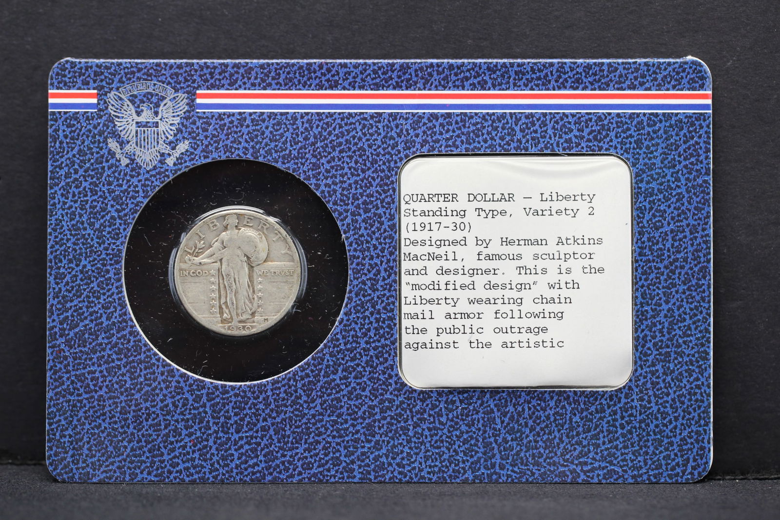 1930 Standing Liberty Quarter: 1930 Standing Liberty Quarter