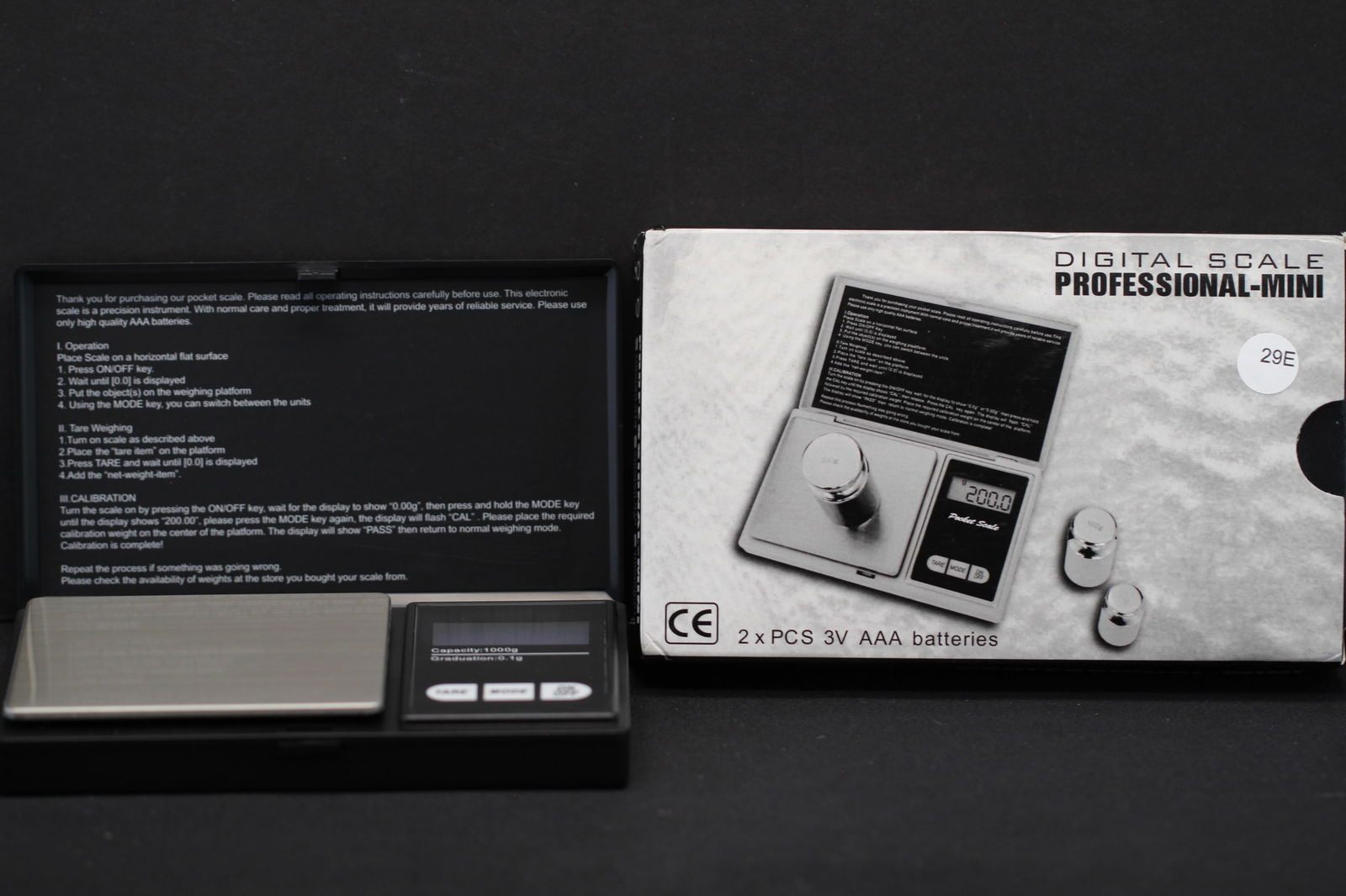 Professional Digital Pocket Scale, Great for Coins and Jewelry, Various Weight Measurements. NEW (1 of 3)