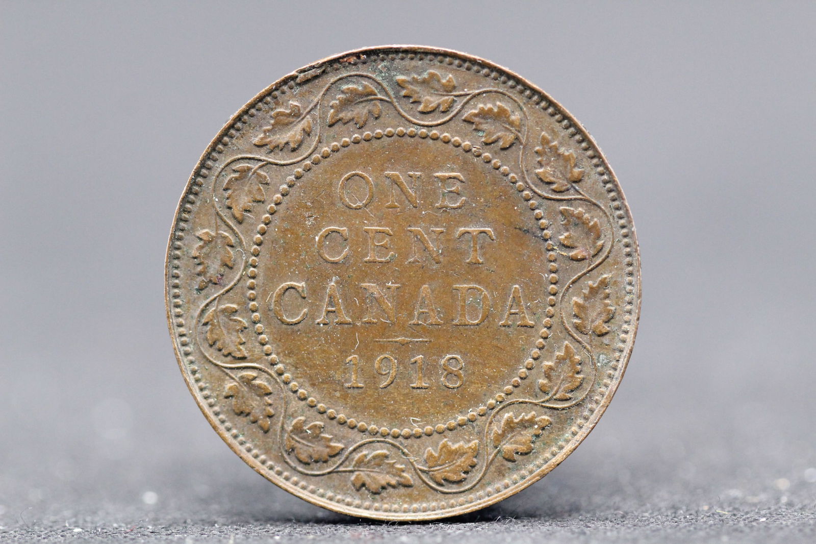 1918, High Grade/Great Details, Canada Large Cent, 106 years old! (1 of 2)