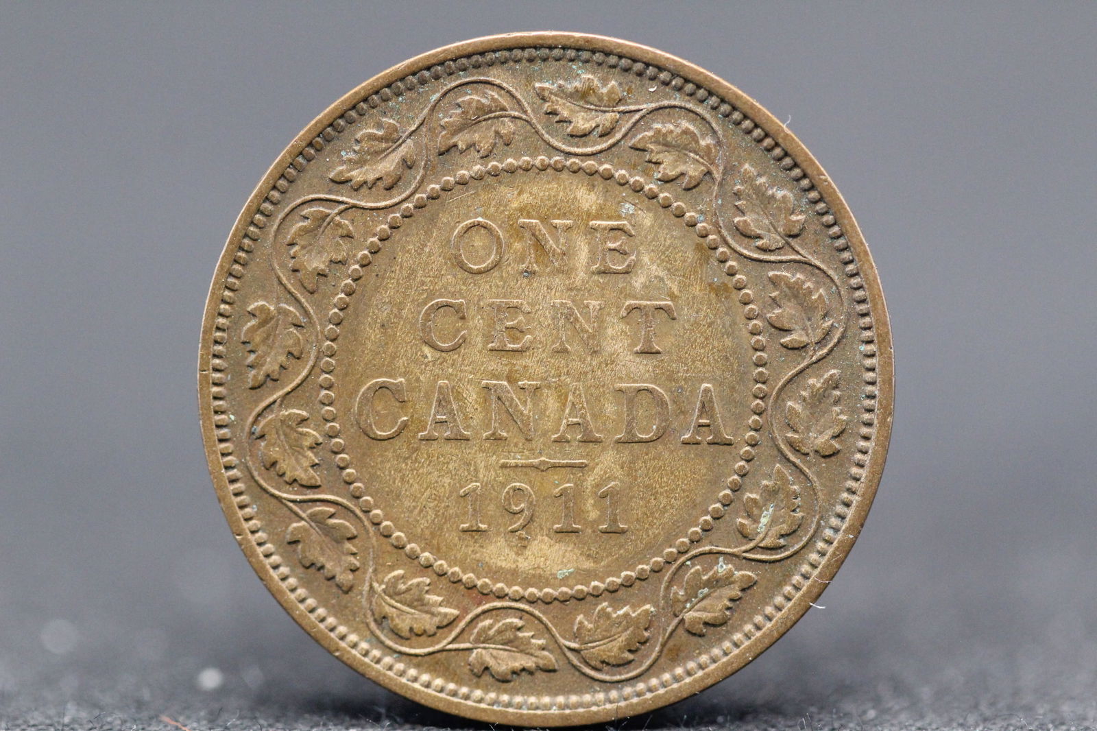 1911, High Grade/Great Details, Canada Large Cent, 113 years old! (1 of 2)