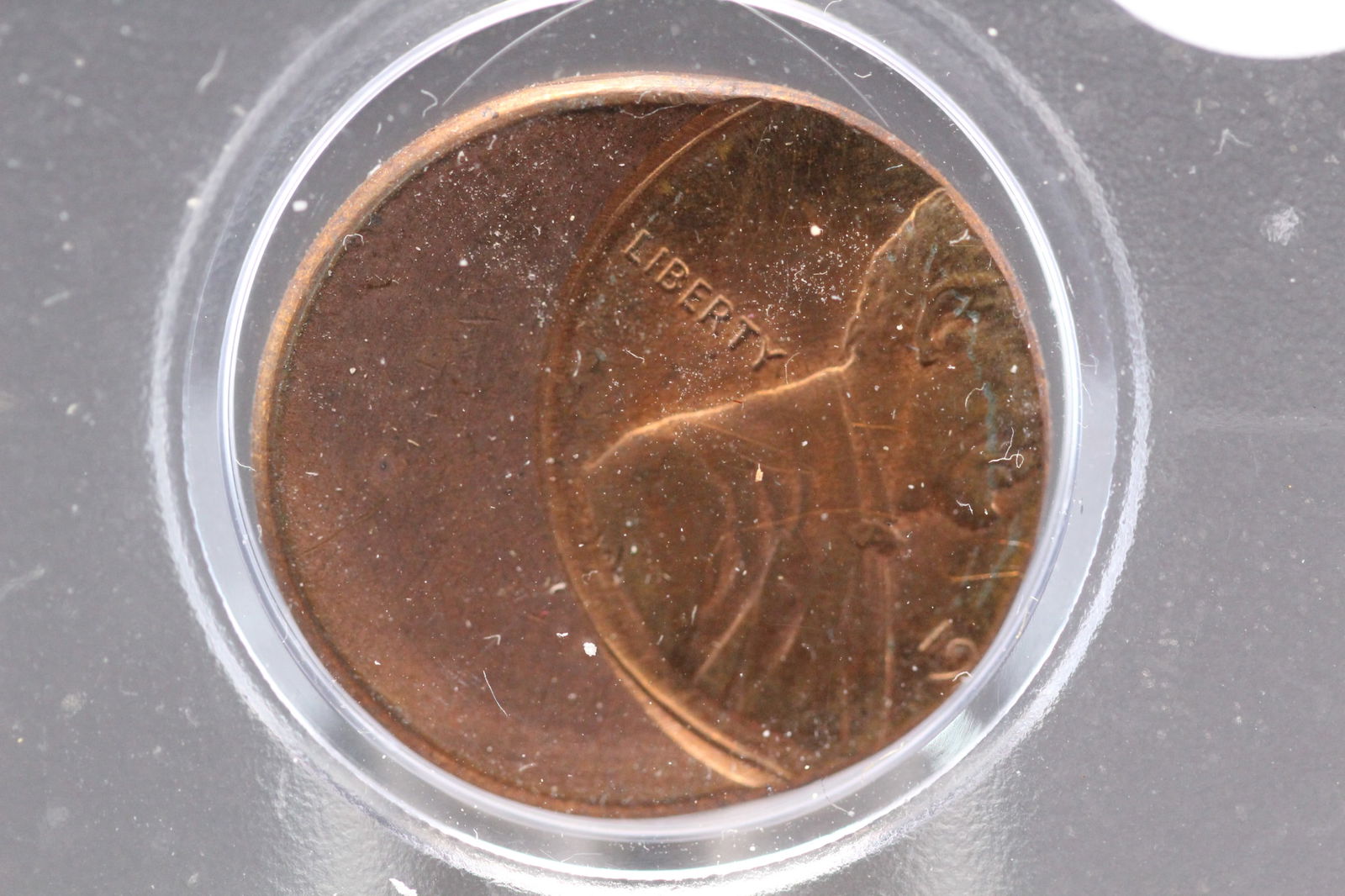 Off Center Struck Lincoln Memorial Cent (1 of 3)