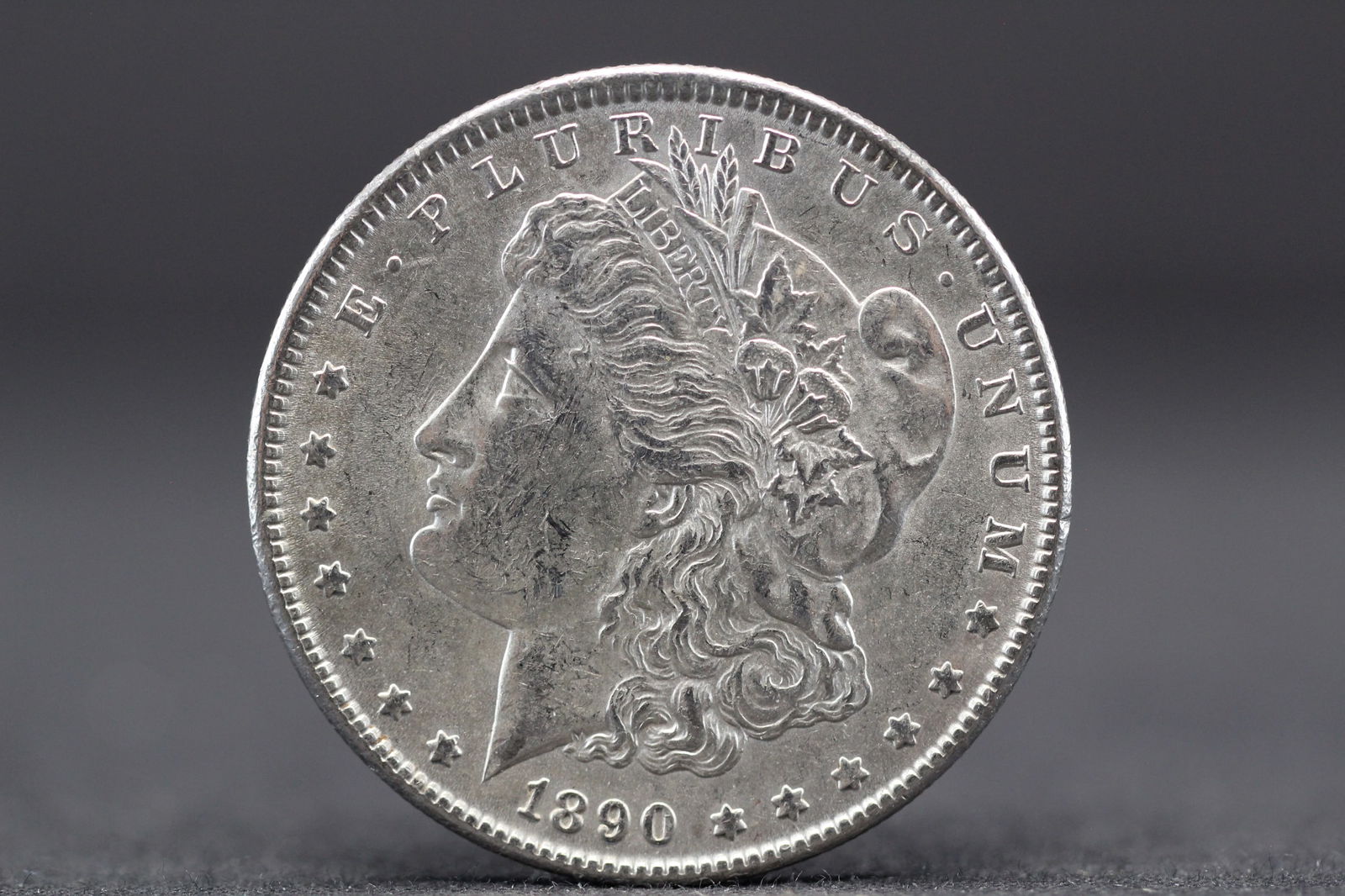 1890 Morgan Silver Dollar BU (1 of 2)