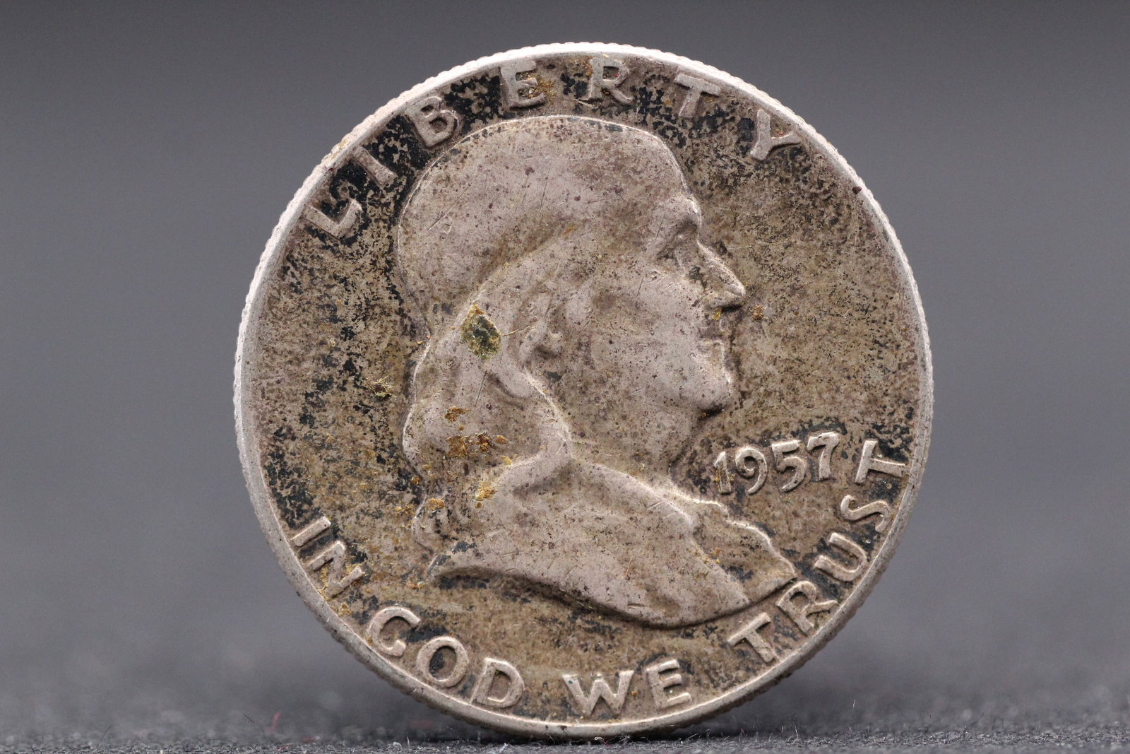 1957 Franklin Half: 1957 Franklin Half