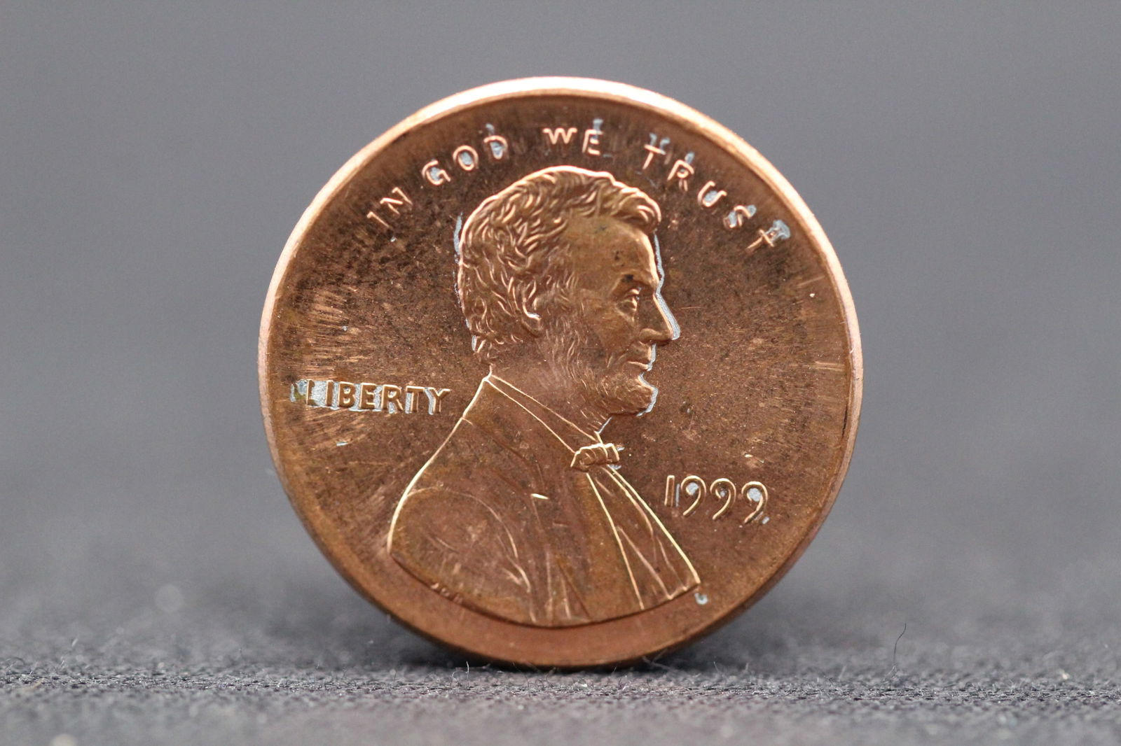 1999 Lincoln Cent. Mint Error (1 of 2)