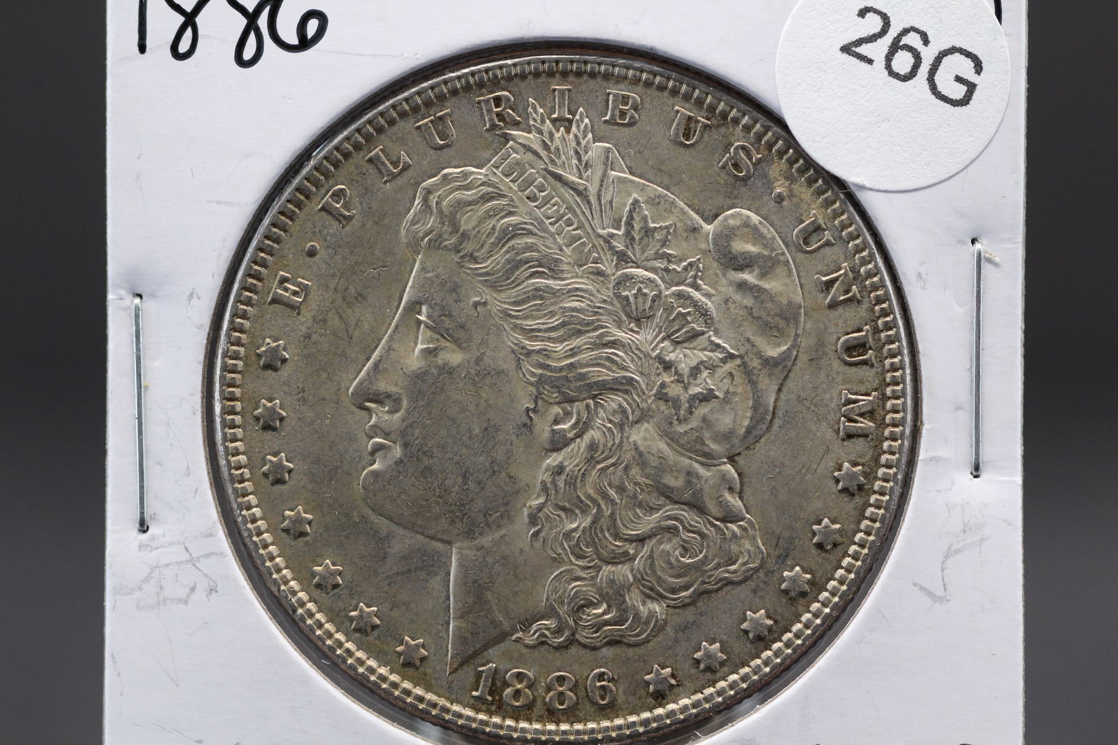 1886 Morgan Dollar, HIGH GRADE (1 of 3)