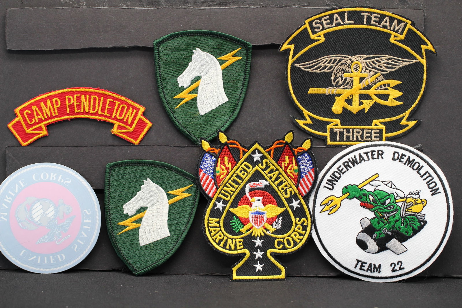 Bag of Assorted U.S. Military Patches: Bag of Assorted U.S. Military Patches