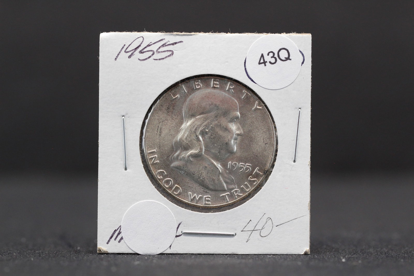 1955 Franklin Half Dollar: 1955 Franklin Half Dollar