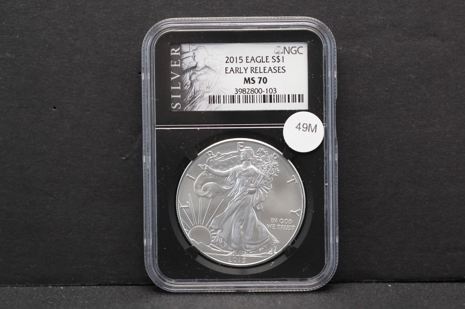 2015 American Silver Eagle MGC Graded MS70 (1 of 4)