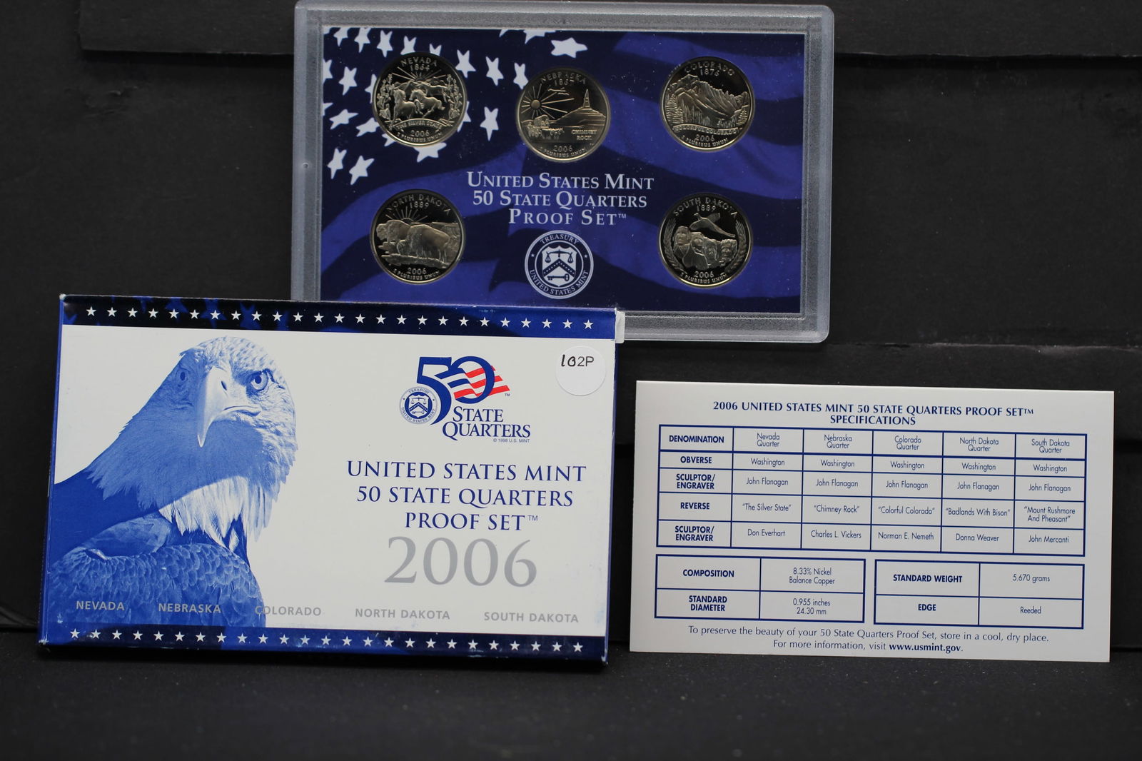 2006-S U.S. State Quarter Proof Set (1 of 4)