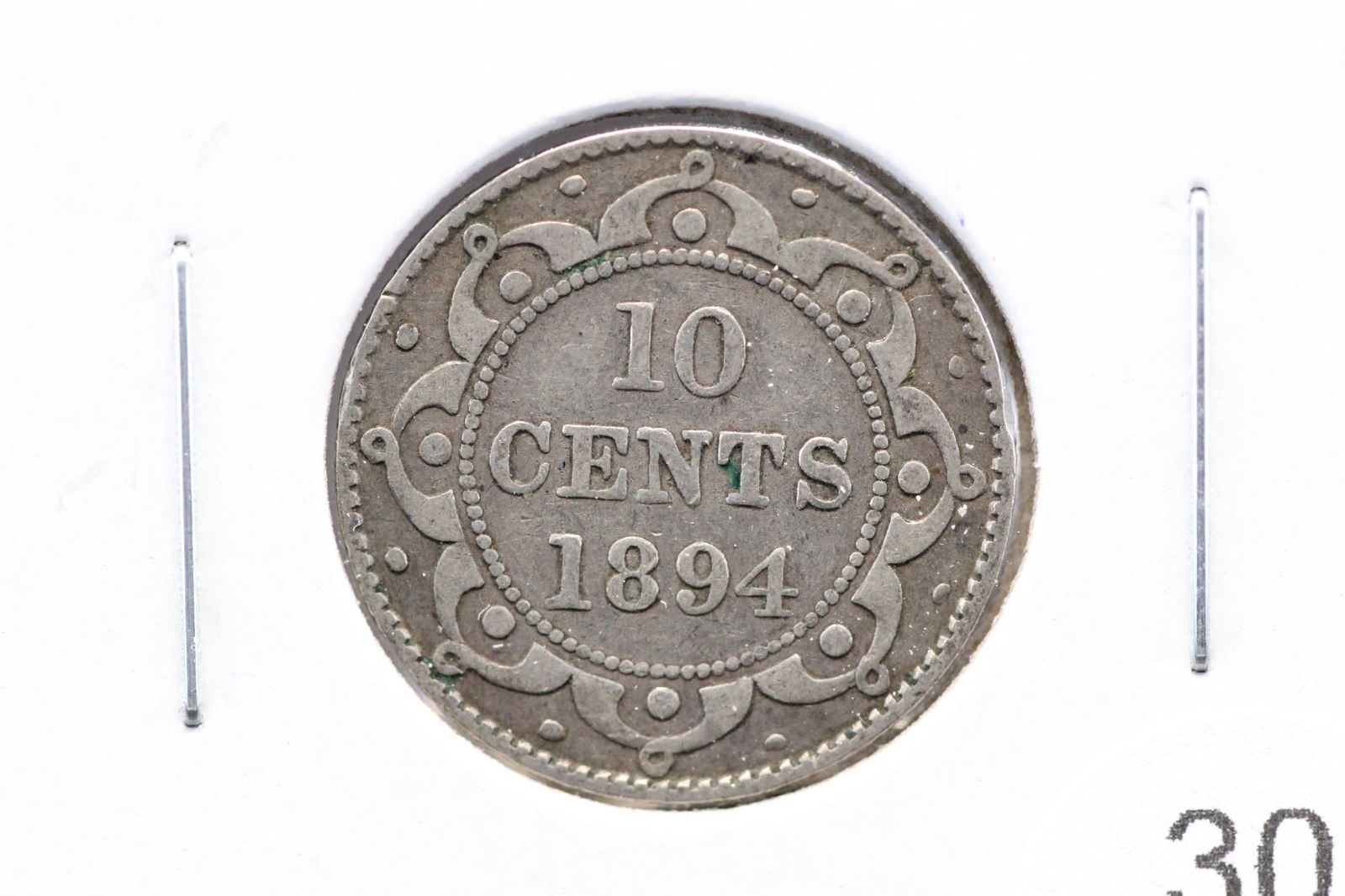 1894 Newfoundland 10 Cents. (1 of 3)