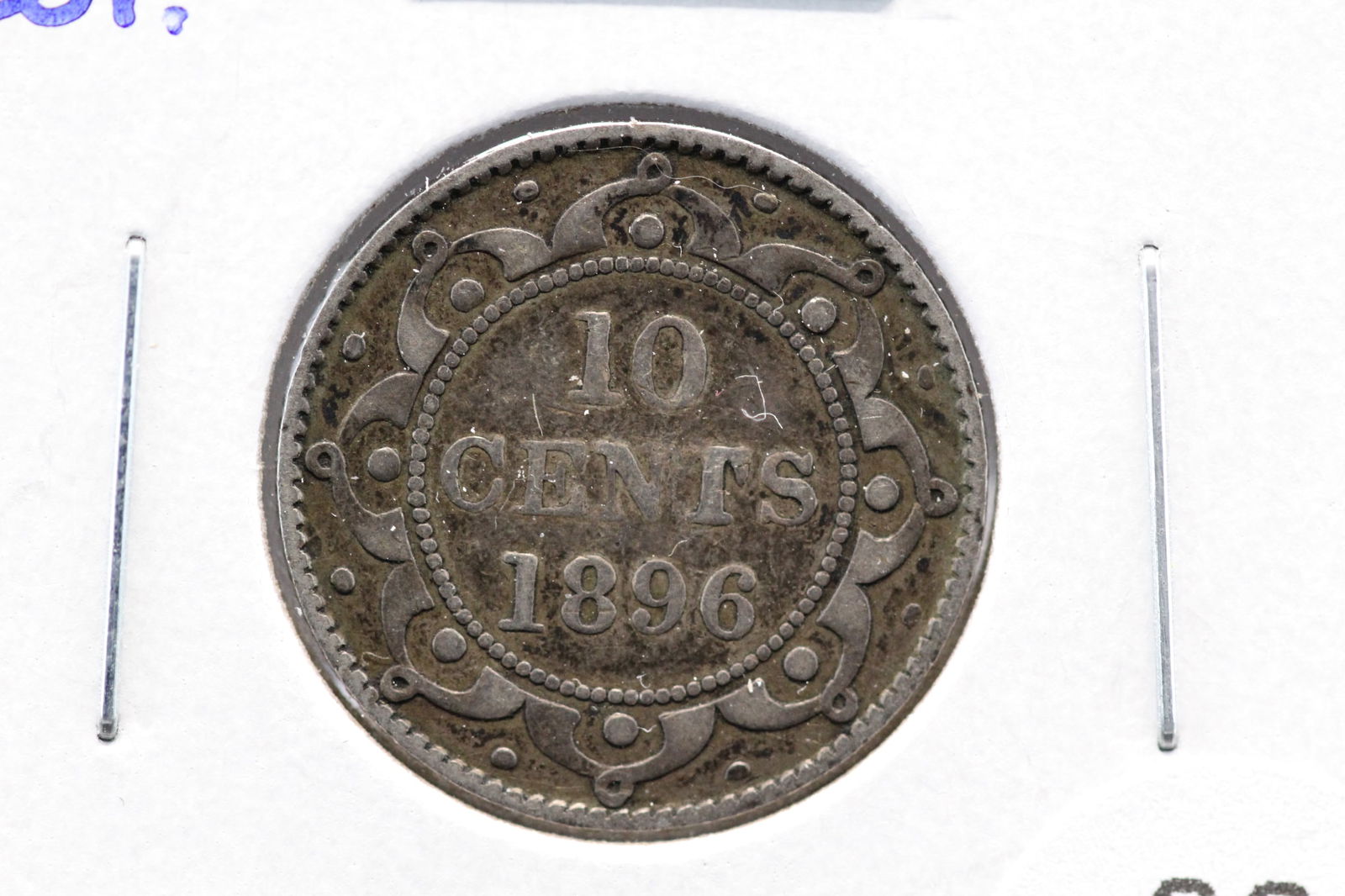 1896 Newfoundland 10 Cents. (1 of 3)