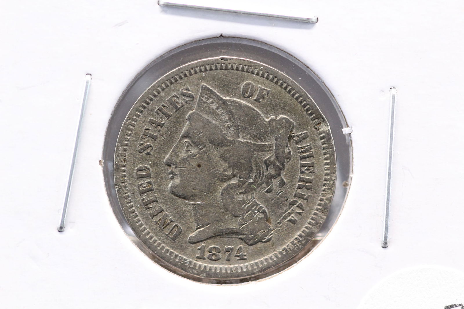 1874 3c Nickel. (1 of 3)