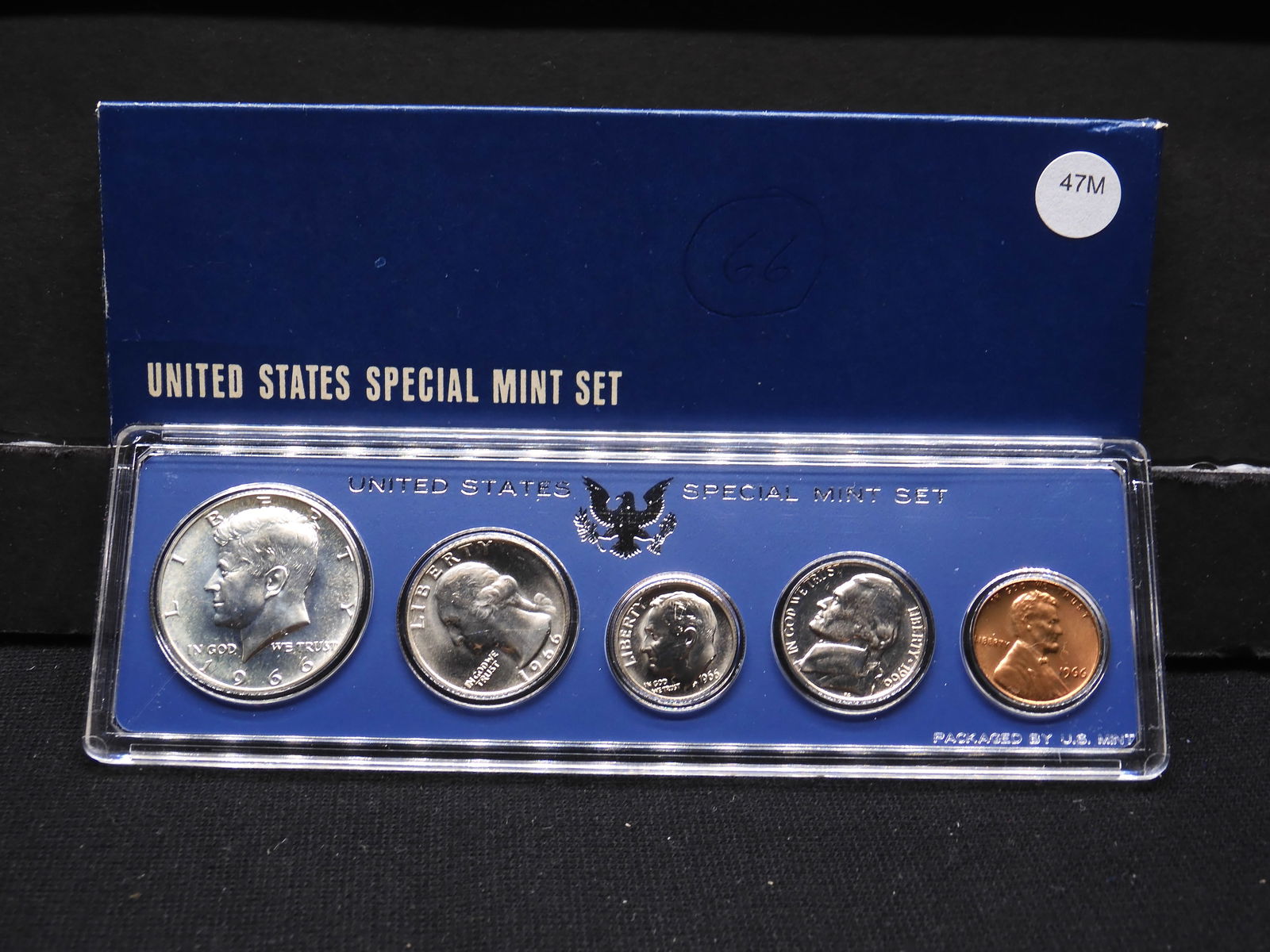 1966 United States 5-Coin Special Mint Set With Original Government Packaging. (1 of 3)