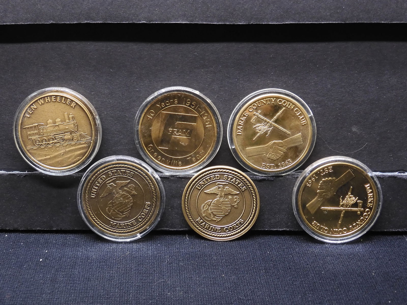 7 Assorted Bronze Medals (1 of 3)