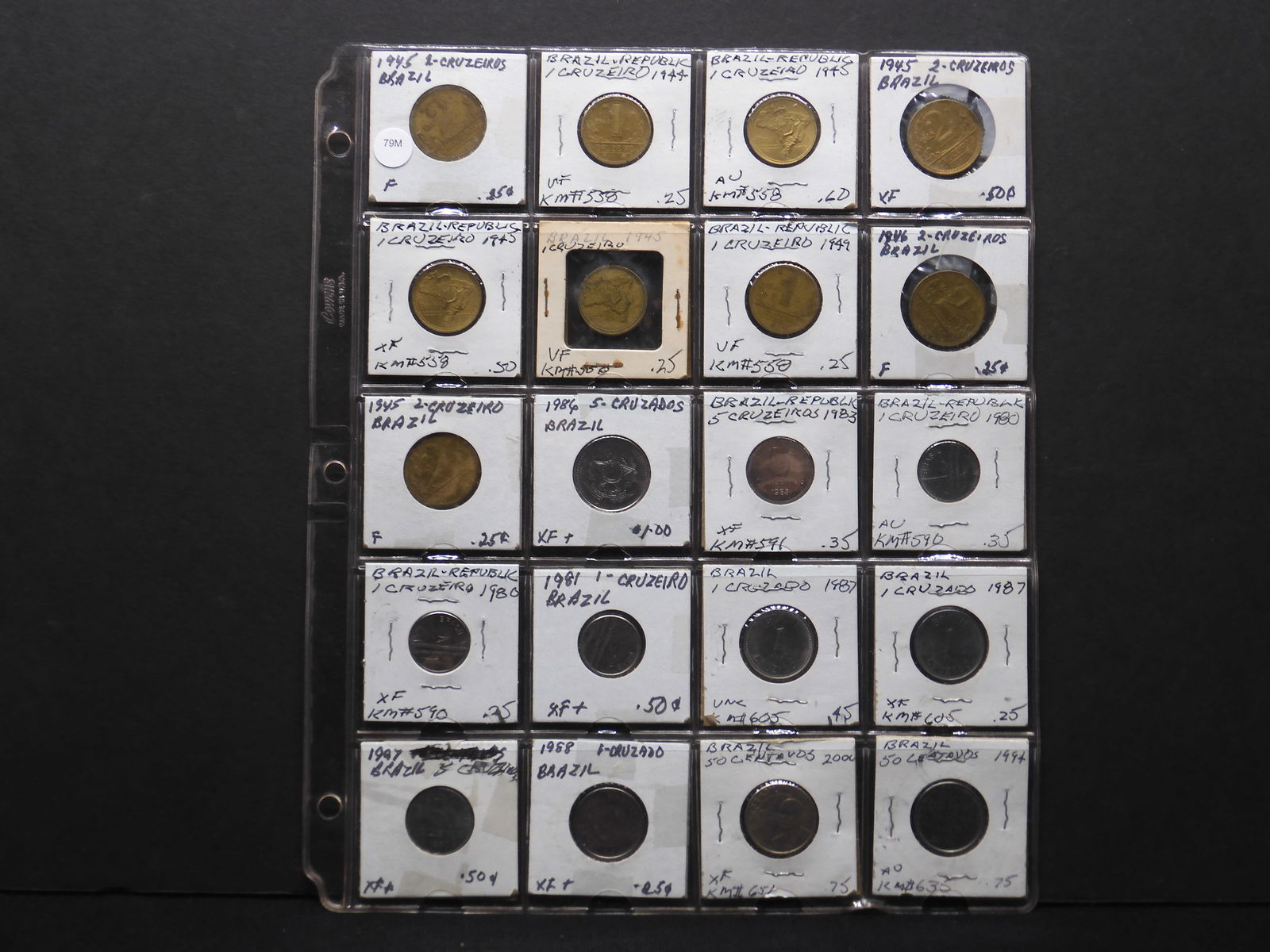 20 Assorted Brazil Coins (1 of 5)