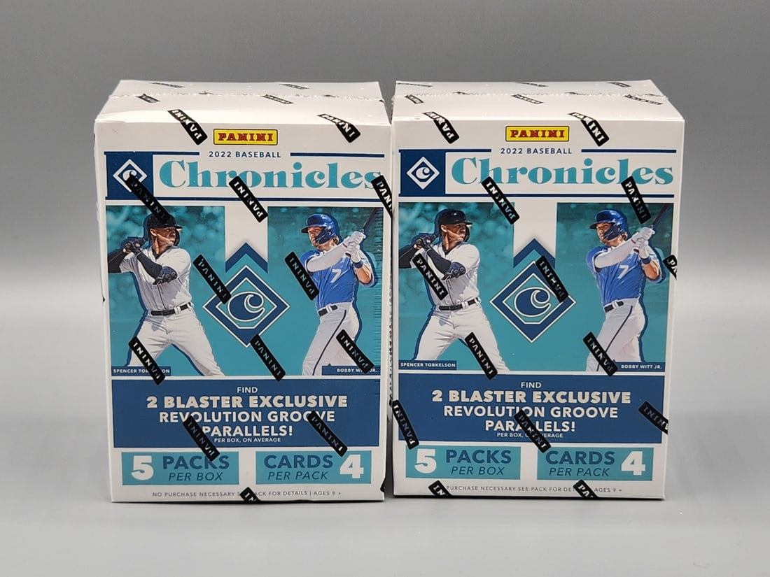 (2) 2022 Chronicles Baseball Blaster Boxes (1 of 2)