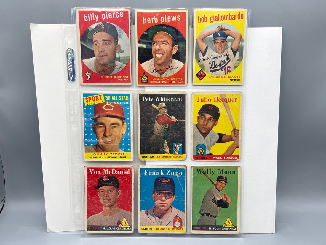 Lot of (16) 1950's Topps Baseball Cards - Varying Conditions (1 of 2)