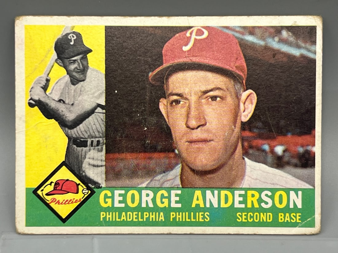 1960 Topps George "Sparky" Anderson #34 (1 of 2)