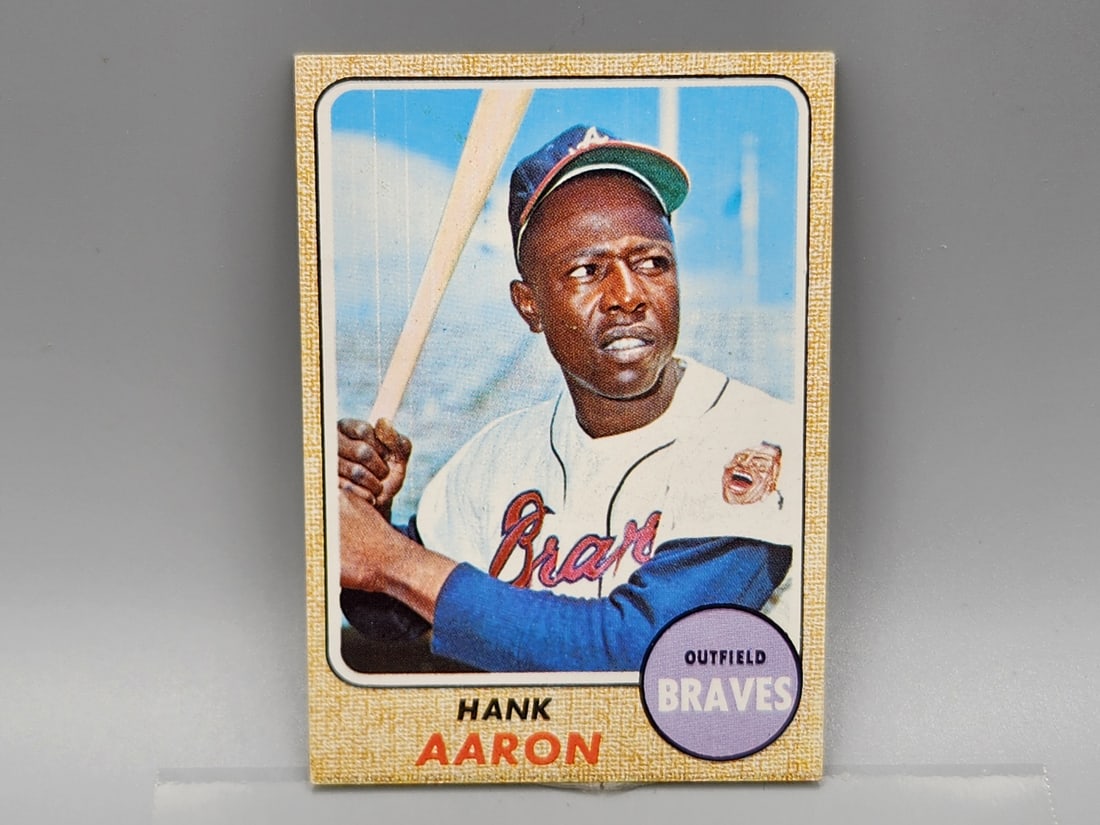 1968 Topps Hank Aaron #110 HOF (1 of 2)
