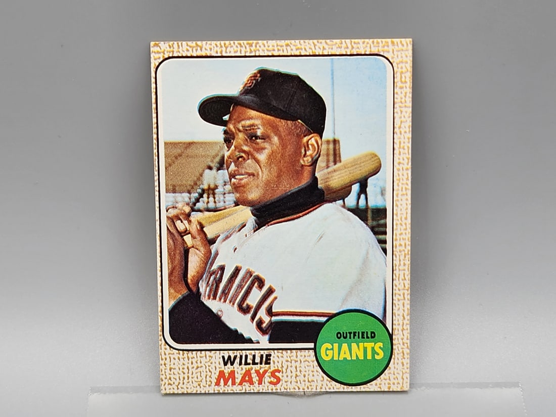 1968 Topps Willie Mays #50 HOF (1 of 2)