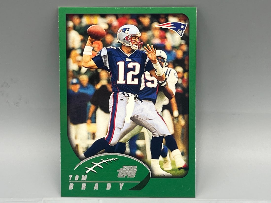 2002 Topps Tom Brady #248 - 1st Topps Brady issue (1 of 2)