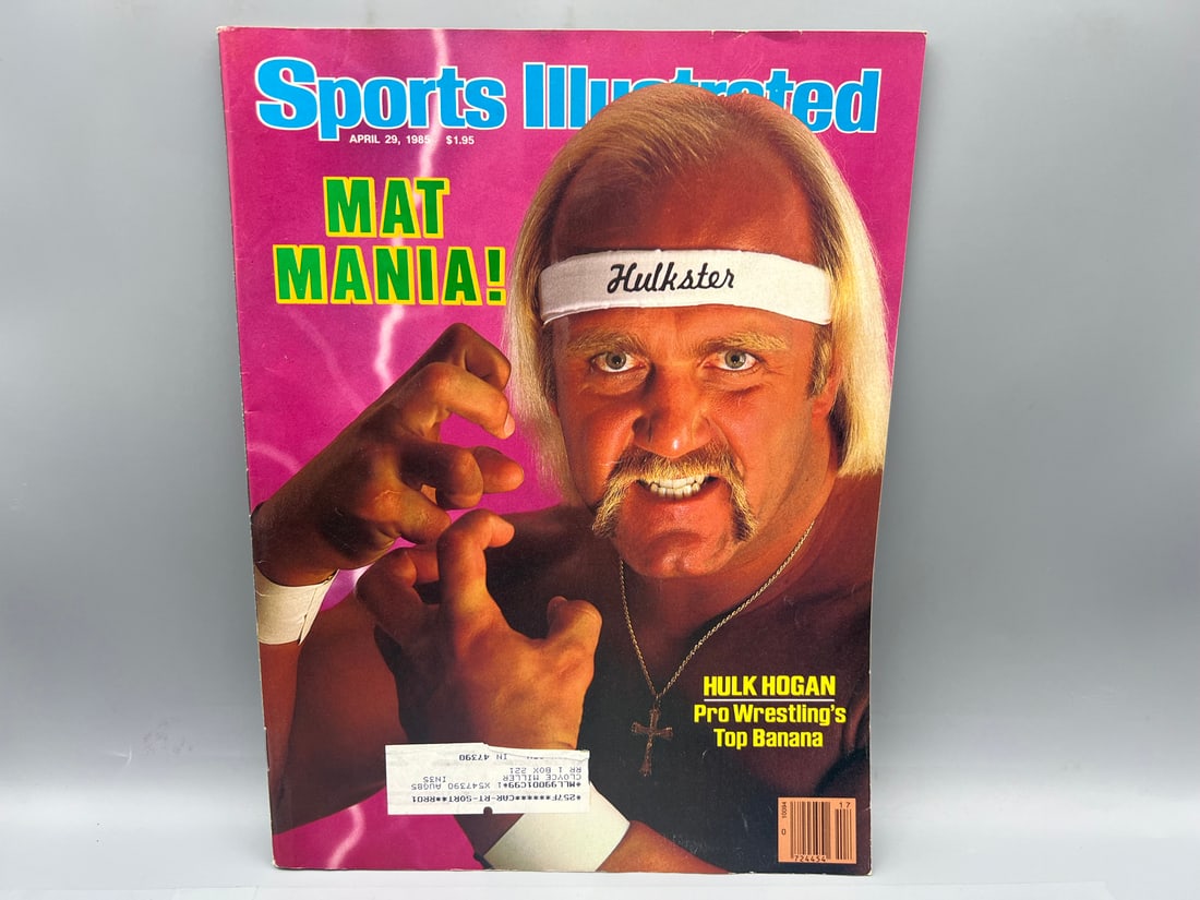1985 Sports Illustrated Mat Mania Magazine - Hulk Hogan 1st Cover: 1985 Sports Illustrated Mat Mania Magazine - Hulk Hogan 1st Cover