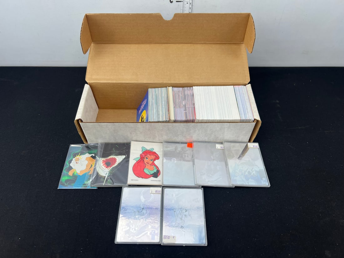 Box of Disney & Cartoon Trading Cards W/ Inserts (1 of 7)
