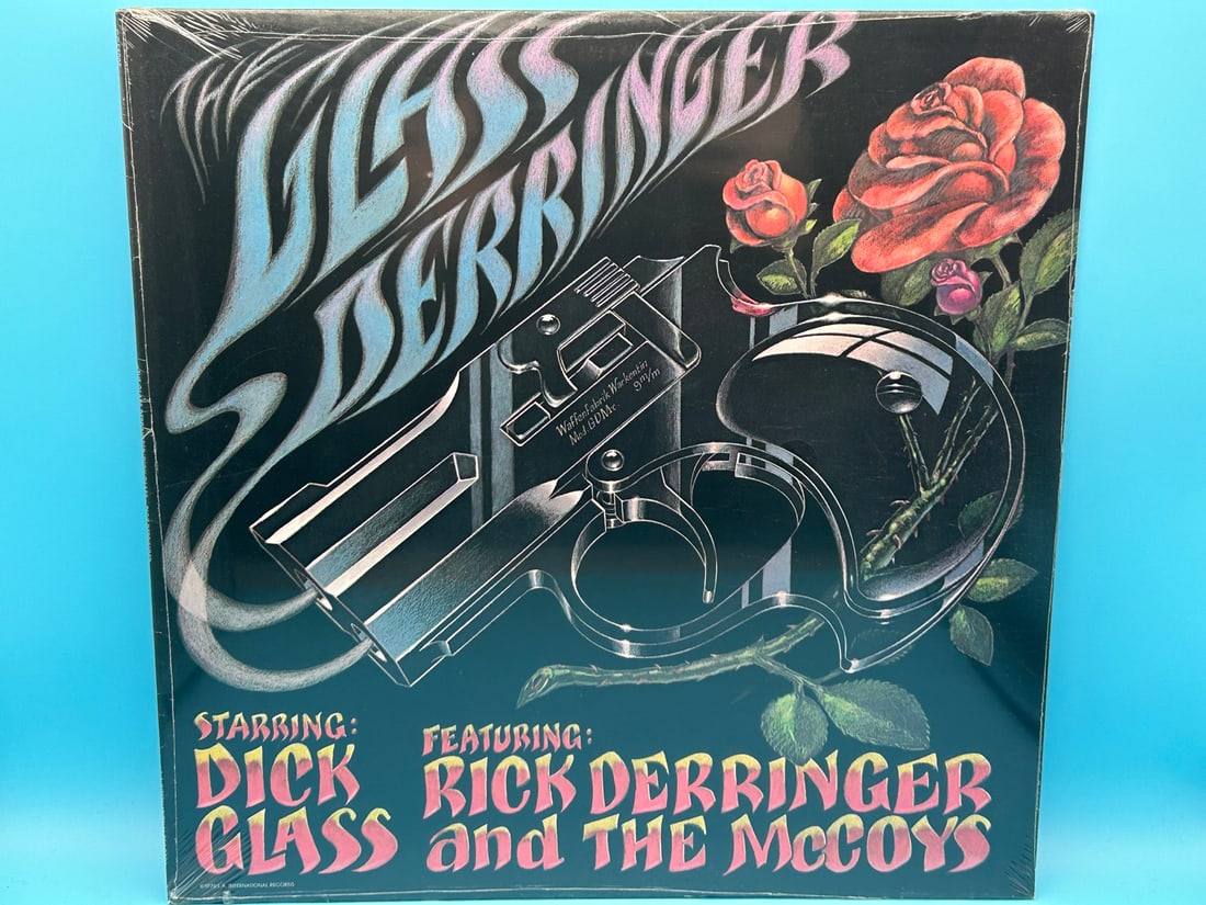 The Glass Derringer Sealed Vinyl Record - Dick Glass and Rick Derringer & The McCoys: The Glass Derringer Sealed Vinyl Record - Dick Glass and Rick Derringer & The McCoys