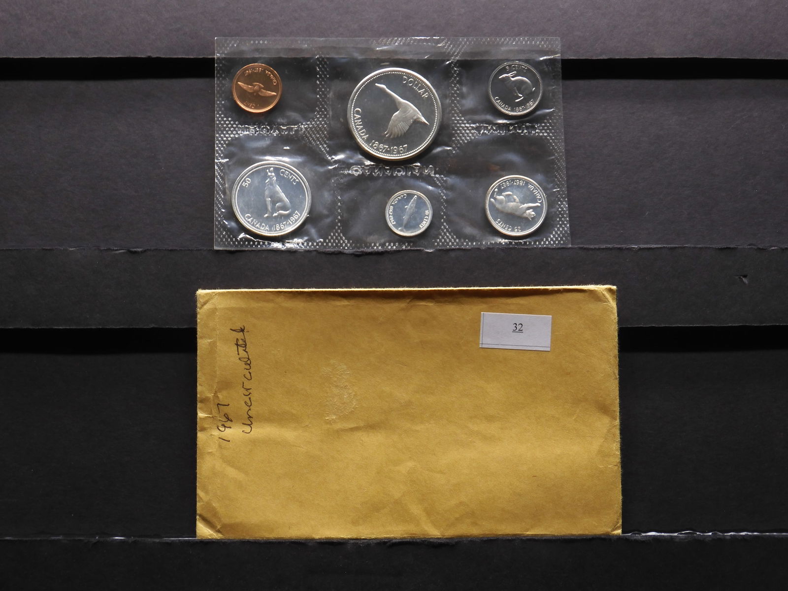 1967 Canada Uncirculated Set - OGP - 6 Coins (1 of 3)