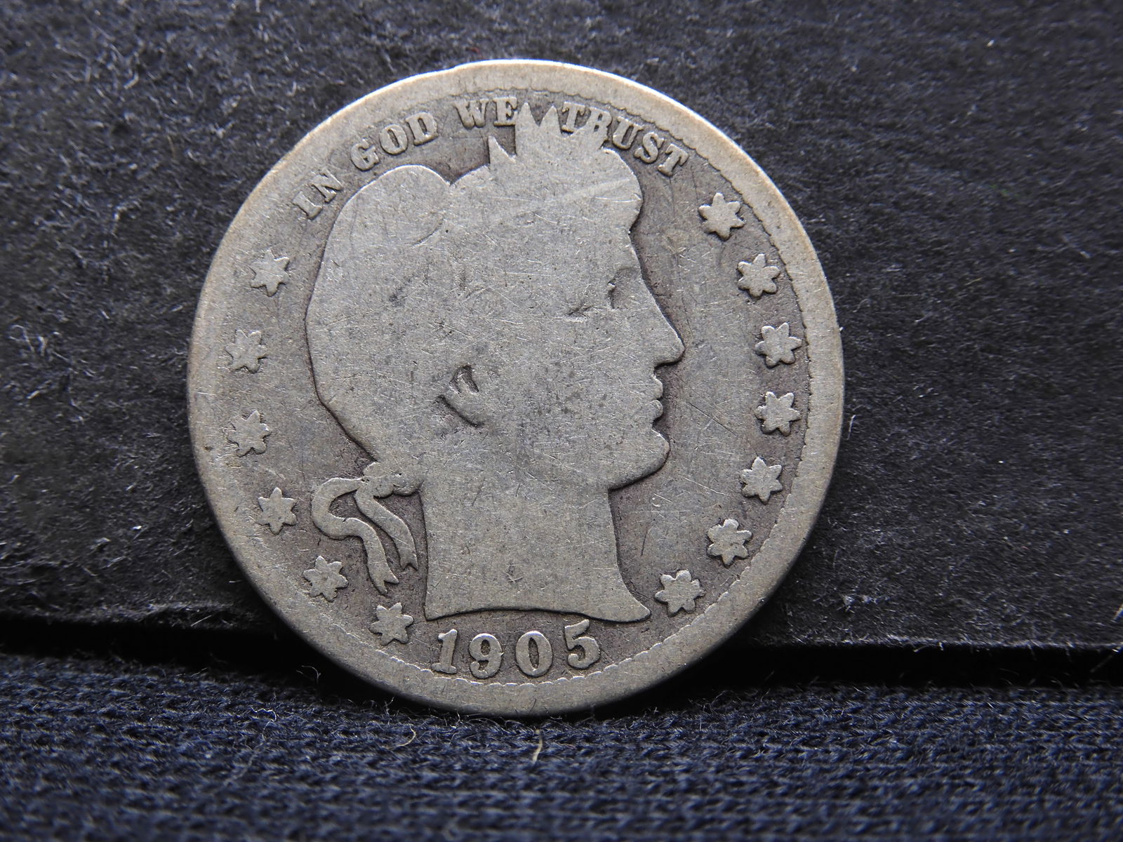 1905-S Barber Quarter - G (1 of 2)
